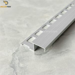 China Stair Nosing Profile Aluminium Trim For Carpet 11.4mm×3000mm on sale