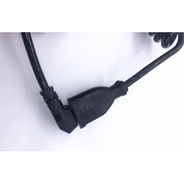 American standard 3pin black 13A extension power cable 0.5m-10m copper power cord