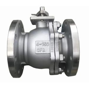 ANSI 150LB CF8/CF8M stainless steel ball valve