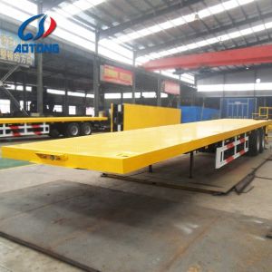 2x20ft Capacity Shipping Container Semi Trailer In Transportation Industry