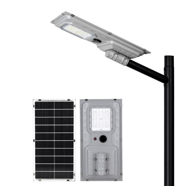 Quality Outdoor Solar Powered Street Lamp LED Light with Motion and Remote Sensor Optional for sale