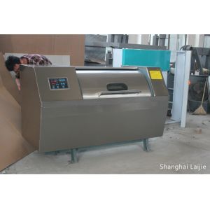 100kg Automatic Laundry Horizontal Washing Machine For Hospital / Industrial Use
