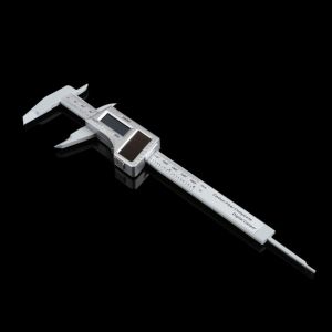 Solar Power Digital Vernier Calipers 0-150mm Carbon Fiber Composite Vernier