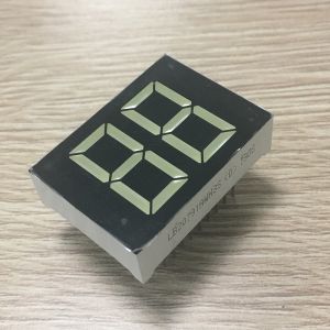 20mm White Color 2 Digit 7 Segment LED Display for Digital Water Heater