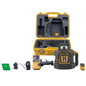 High Accuracy Vertical Line Laser Level , 3D Rotary Green Laser Cross Line Level