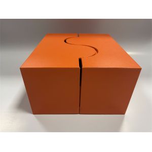 Wholesale Orange Packaging Paper Gift Box FSC Rectangular Cardboard Box from china suppliers