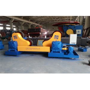 5T - 60T Pipe Welding Rotator Self Aligning With Rubber Rollers