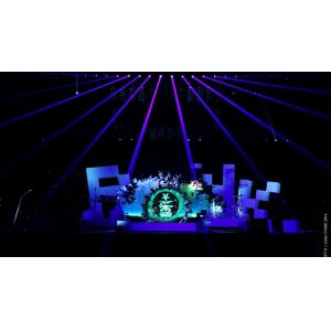 Projection Touch Screen , Holographic Screen For Musion Eyeliner Holographic