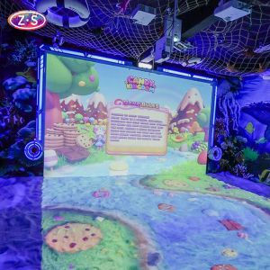 Beach Interactive Wall Projection Voice Interpretation AR Interactive Games For