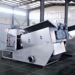 10m3/H Sludge Dewatering Machine Filtration Concentration Press Solid Liquid