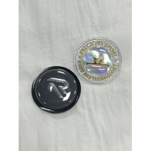 Customized Hologram Rainbow TPU OEM Garment Symphony TPU Badge