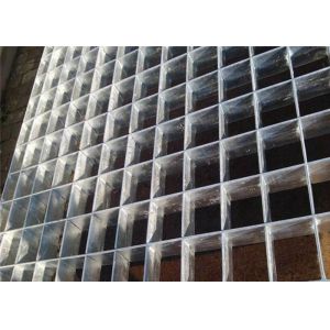 30x5mm Plain Bar Grating Press Locked Plug In Galvanized Steel