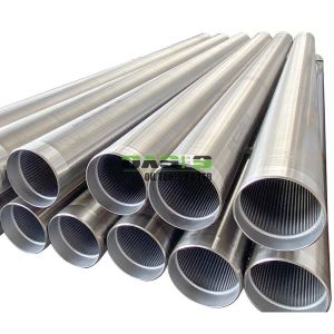 wire wrapped screens are used to effectively filter fine particles for improved