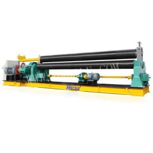 W11-6x2000 Mechanical Three Roller Symmetrical Plate Rolling Machine Bending
