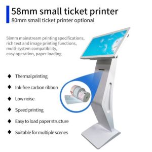 Self Service Terminal Display Touch Screen Information Kiosk
