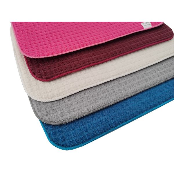 Absorbent Microfiber Kitchen Dish Drying Mat All Polyester