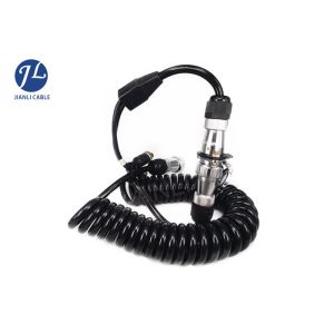 7 Pin Backup Camera Cable With 4 Pin Connector For Video Audio Signal Transmissi