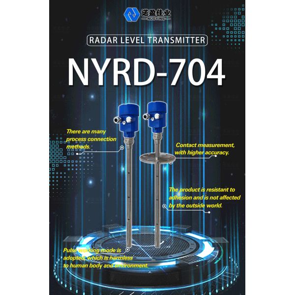 Quality NYRD-704 Wave Radar Level Meter transmitter For Low dielectic constant liquid 6M Range for sale