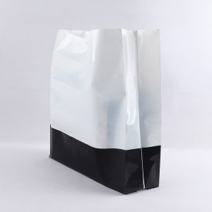 Polythene Loop Handle Plastic Bags Biodegradable For Garment