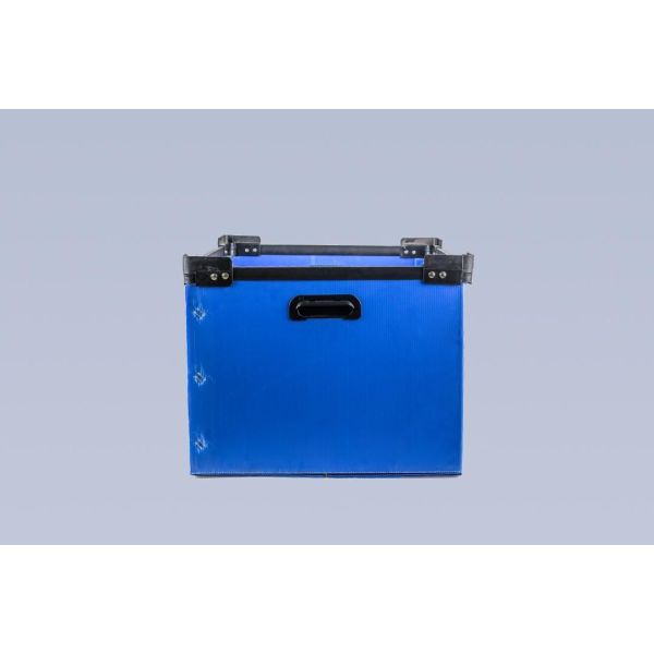 Customized Plastic Corrugated Containers Anti Pressure Anti Corrosion Corrugated Plastic Carton