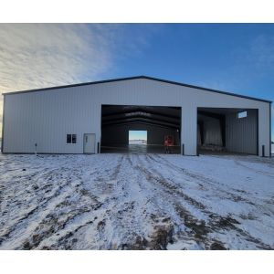 ASTM Standard Steel Structure Warehouse Customized With Painting / Galvanized