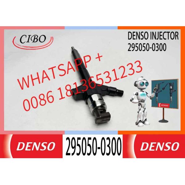 High Quality New 295050-0300 Common Rail Injector for Nissan Navara YD25 2.5L Diesel Compatible EURO5 G3 16600-1AT0A 16600-5X00A