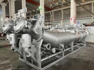 Wholesale Overflow Woven Fabric Dyeing Machine Adjustable With PLC Based Automation from china suppliers