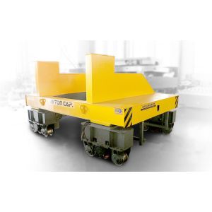 20 T Steel Plate Welded Material Handling Equipments Remote Control