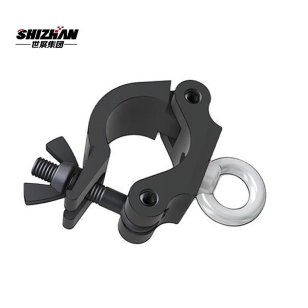 Quality 75kg Scaffolding Clamps Light Duty Half Coupler With Eye Bolt for sale