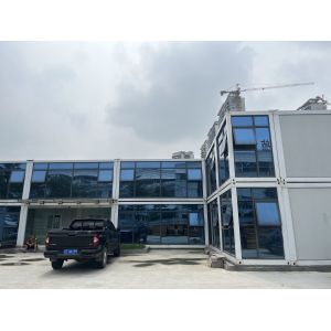 BOX SPACE Low Cost Prefabricated House Build Tiny Size Container Home Design