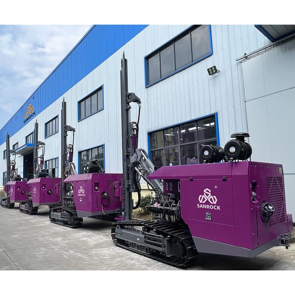 Integrated DTH Drilling Rig Equipment Mining Machine Hydraulic Blast Hole Drilling Rig