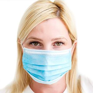 Wholesale Hypoallergenic Disposable Non Woven Face Mask Dust Prevention / Sterilization from china suppliers