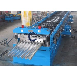 Steel Structure Metal Floor Deck Roll Forming Machine For Building Material