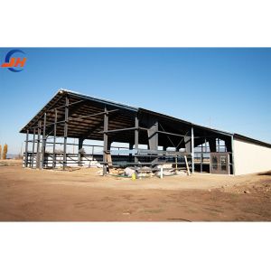 Sliding Door Prefabricated Steel Structure Warehouse for Mini Construction in