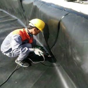 0.1mm-2.5mm HDPE Geomembrane Liner for Ponds Onsite Training and Excellent