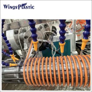 Plastic Extrusion Machine Line For Spiral PVC Suction Hose / Plastic PVC Spiral