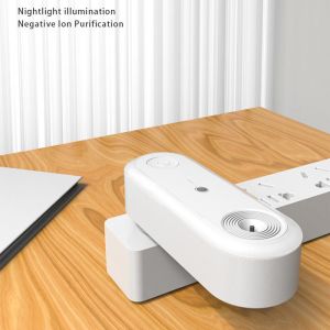 Plug In LED Night Light 100V-240V IP20 With Light Sensor 2700k Air Purification