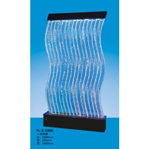 2016 home Waterfall-style LED wall screen