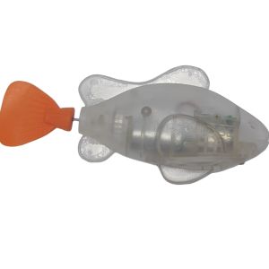 Funny Interactive Electric Robot Fish Toy Baby Bath Swimming Fish Toy With Led