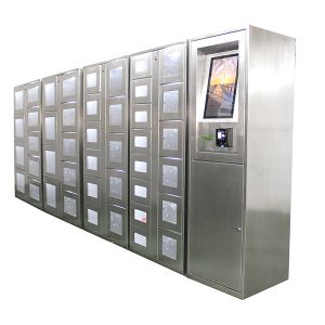 Wholesale France Stainless Steel Vending Lockers With Credit Card Reader from china suppliers