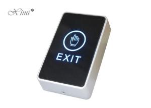 China Touch Sensor Door Exit Push Button LED Indication For Access Control Systems on sale