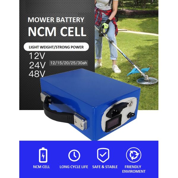 CLF 24V 48V 12AH 20ah OEM Electric Mower Small Lithium Iron Battery Packs Tea Picking Electric Tool Power Battery Pack