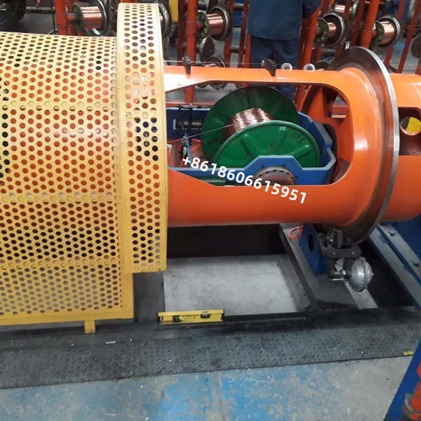 Electric Tubular Strander Machine Automatic Control