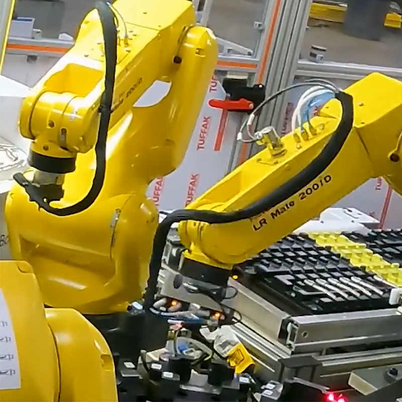 7kg Payload Programming Industrial Robot FANUC LR Mate 200iD/7LC For Assembly