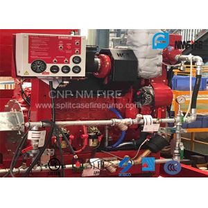 55 KW Fire Pump Engine Diesel Fuel With Compact Structure , UL / FM Aprroved