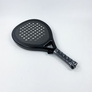 12k Beach Tennis Paddles UV Printing Soft Beach Ball Racket