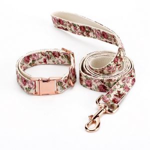 Durable Reflective Harness Leash Set Comfortable Dog Collar Leash