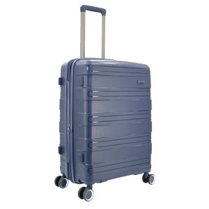 High Strength Virgin PP Material Luggage 3 Piece Hard Shell Luggage Unbreakable