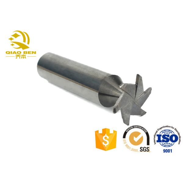Quality CNC Machining HRC45 T Slot End Mill Cutter Multi - Edged For Dry Cutting for sale