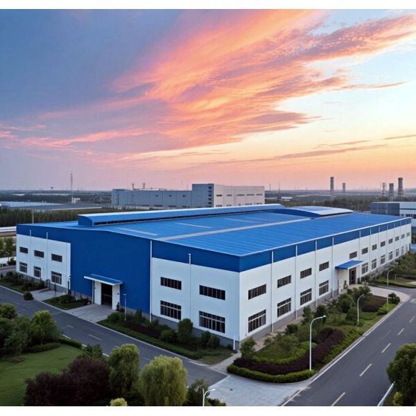 Q235B Q355B Sturdy Metal Structure Construction ASTM A36 Wind Resistant